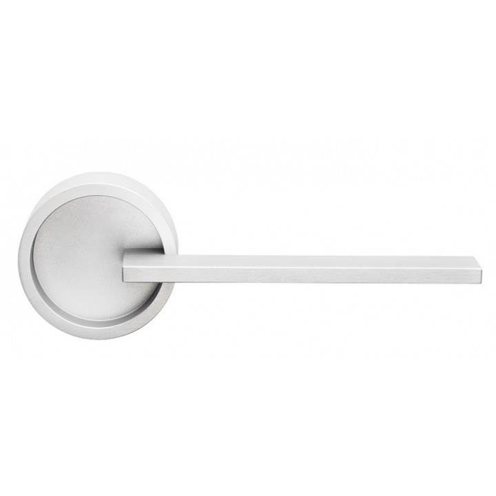 Дверная ручка на розетке DND by Martinelli TIMELESS серебро TL01-ASV