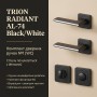 Комплект фурнітури TRION RADIANT AL-74 Black/White · набір №1