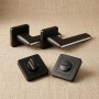 Комплект фурнітури TRION RADIANT AL-74 Black/White · набір №1