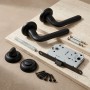 Комплект фурнітури TRION STRONG AL-47 BLACK · набір №3