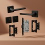 Комплект фурнітури TRION CORSA AL-49 BLACK · набір №4