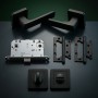 Комплект фурнітури TRION LIBERA 74 Black · набір №4