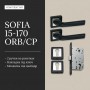 Комплект фурнітури SOFIA 15-170 ORB/CP · набір №5