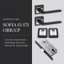 Комплект фурнітури SOFIA 15-171 ORB/CP · набір №5