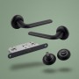 Комплект фурнітури TRION STRONG AL-47 BLACK · набір №7