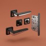 Комплект фурнітури TRION INGMA 74 Black/CP · набір №7