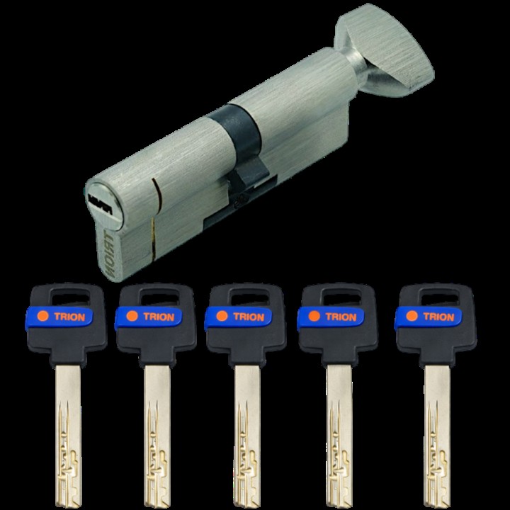 Циліндровий механізм TRION K SERIES 70 30+40T Brass KNOB № 3 PRO SN