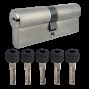 Циліндровий механізм TRION BRASS 70mm(35+35) NP 5 COMPUTER KEYS