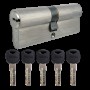 Циліндровий механізм TRION BRASS 70mm(35+35) NP 5 COMPUTER KEYS