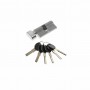 Циліндровий механізм MORTIRA BRASS CKS 80 40+40 CP 5 computer keys