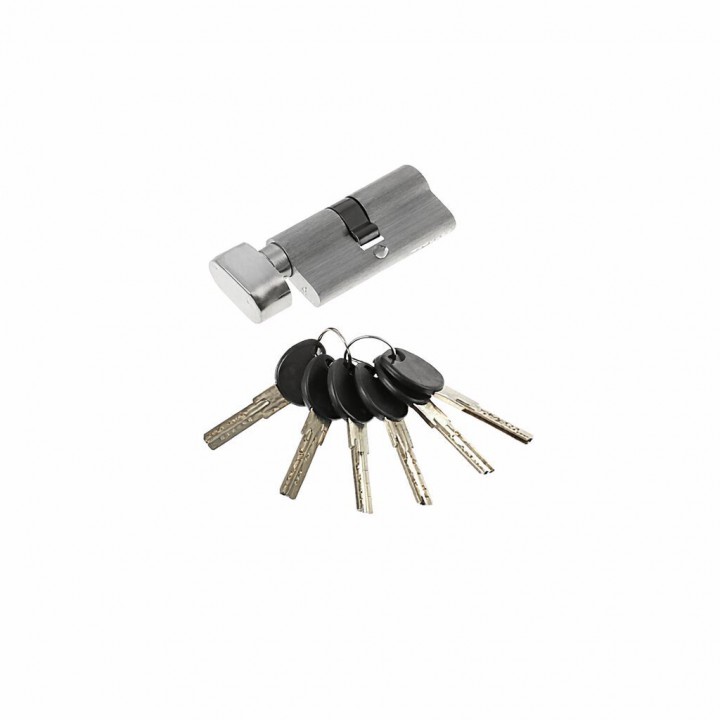 Циліндровий механізм MORTIRA BRASS CKS 80 40+40 CP 5 computer keys