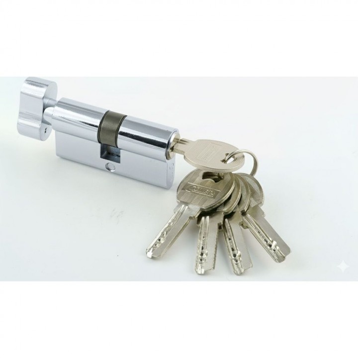 Циліндровий механізм COMETA 70 (35+35T) CP 5 computer keys -KNOB